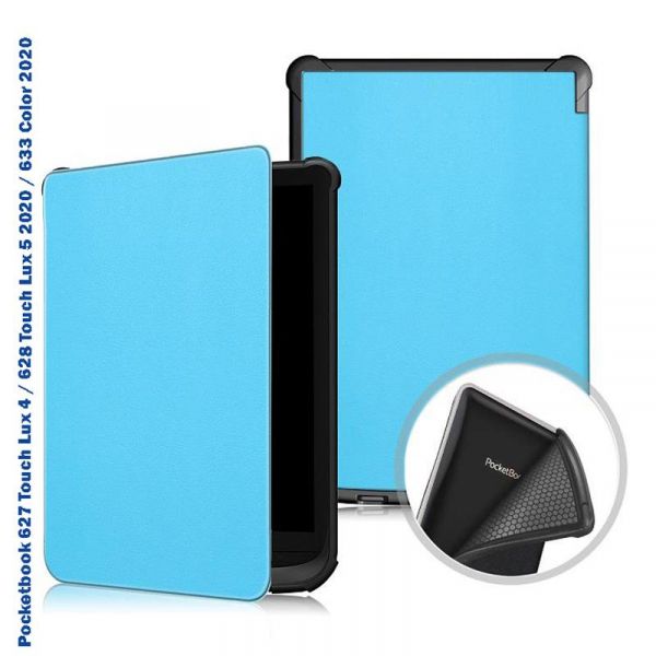 - BeCover Smart Case  PocketBook 606/616/617/627/628/632 Touch HD 3/632 Plus/632 Aqua/633 Blue (707156) -  1