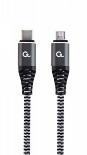   USB 2.0 Micro USB to USB-C 1.5m Cablexpert (CC-USB2B-CMMBM-1.5M) -  1