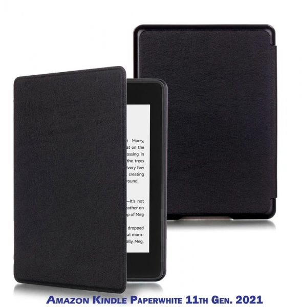     BeCover Smart Case Amazon Kindle Paperwhite 11th Gen. 2021 Black (707202) -  1