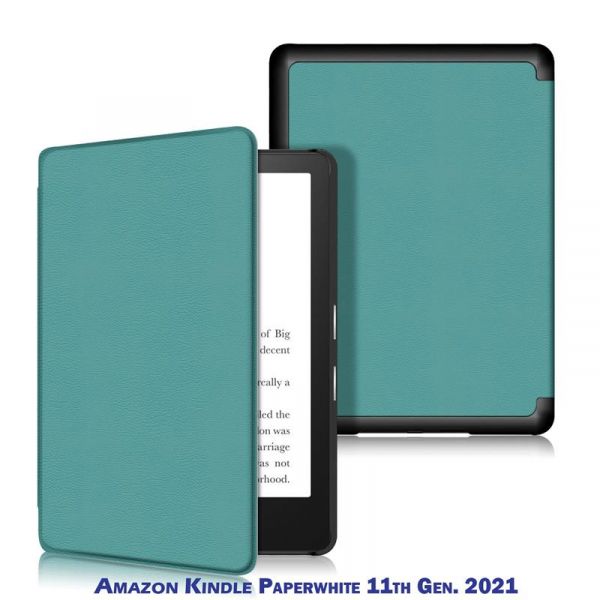 - BeCover Smart  Amazon Kindle Paperwhite 11th Gen. 2021 Dark Green (707204) -  1