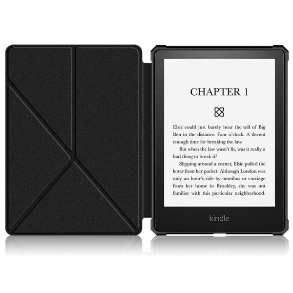 �����-������ BeCover Ultra Slim Origami ��� Amazon Kindle Paperwhite 11th Gen. 2021 Black (707218) - �������� 2