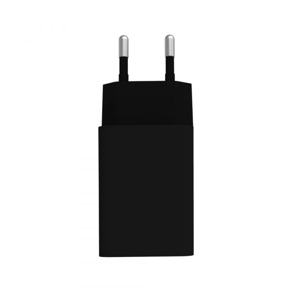   ColorWay 1USB Quick Charge 3.0 (18W) black + cable Type C (CW-CHS013QCC-BK) -  2