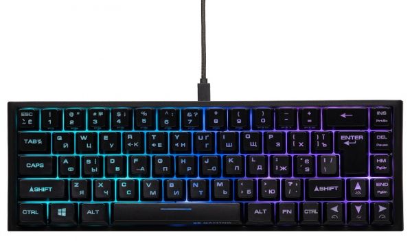 ���������� 2E Gaming KG350 RGB 68 Key Black (2E-KG350UBK) - �������� 1