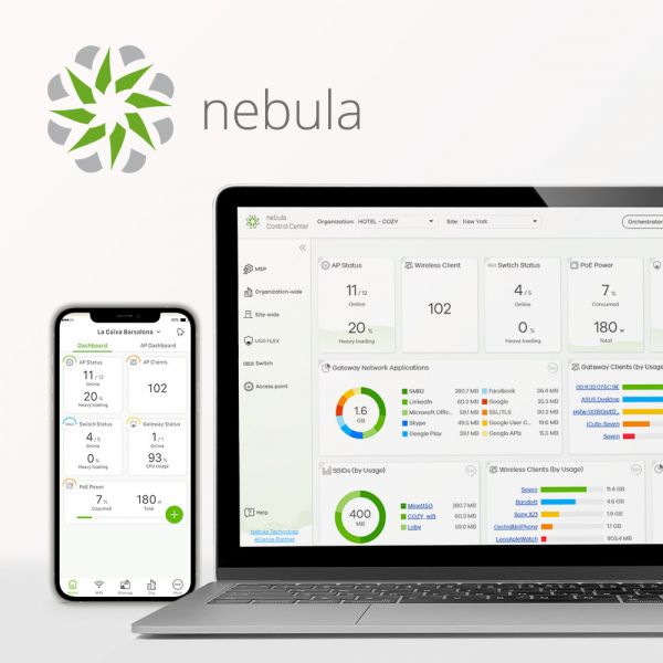 ����� ������� ZYXEL NWA50AX (NWA50AX-EU0102F) (AX1800, 1xGE, WiFi 6, 2x2 MIMO, Nebula, PoE, �� � ���������) - �������� 9