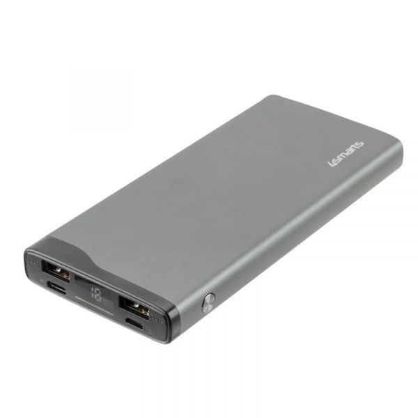  4smarts VoltHub Pro 10000mAh 22.5W with Quick Charge, PD gunmetal *Select Edition* -  3