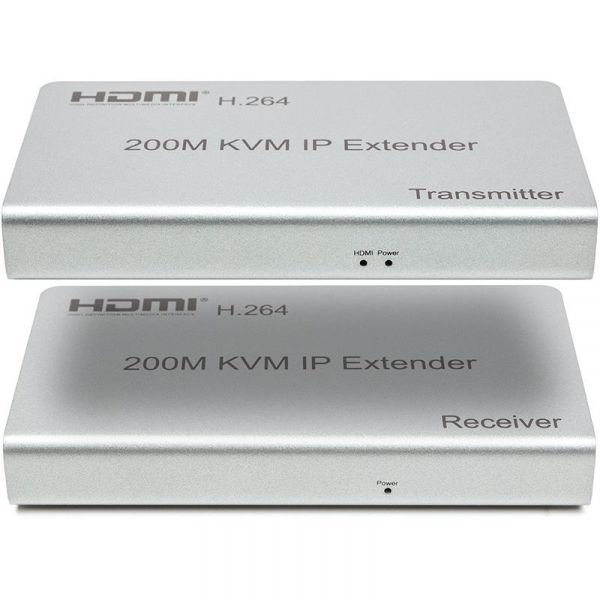 ���������� HDMI ������� PowerPlant HDMI 1080P/60hz, �� 200�, ����� CAT5E/6 (HDES200-KVM) (CA912940) - �������� 3
