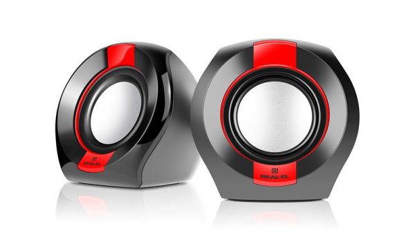 ������������ ������� REAL-EL S-50 Black/Red - �������� 1