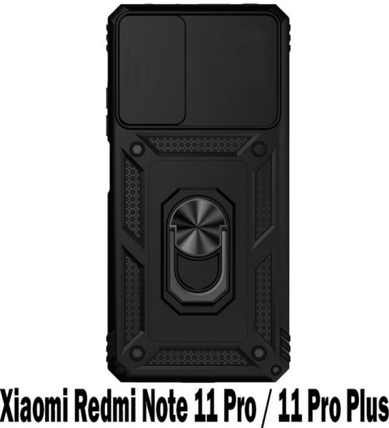 - BeCover Military  Xiaomi Redmi Note 11 Pro/11 Pro Plus Black (707421) -  1