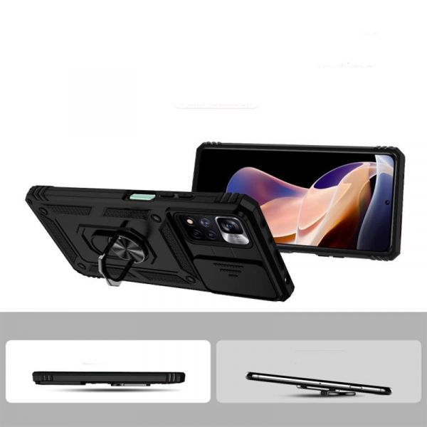 �����-�������� BeCover Military ��� Xiaomi Redmi Note 11 Pro/11 Pro Plus Black (707421) - �������� 2