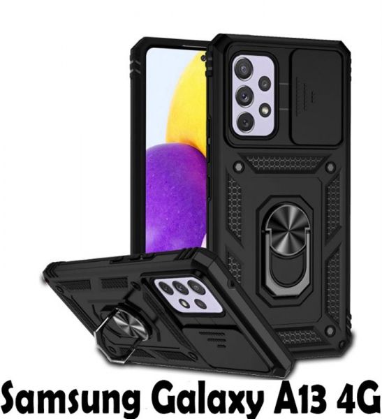 �e���-�������� BeCover Military ��� Samsung Galaxy A13 SM-A135 Black (707393) - �������� 1