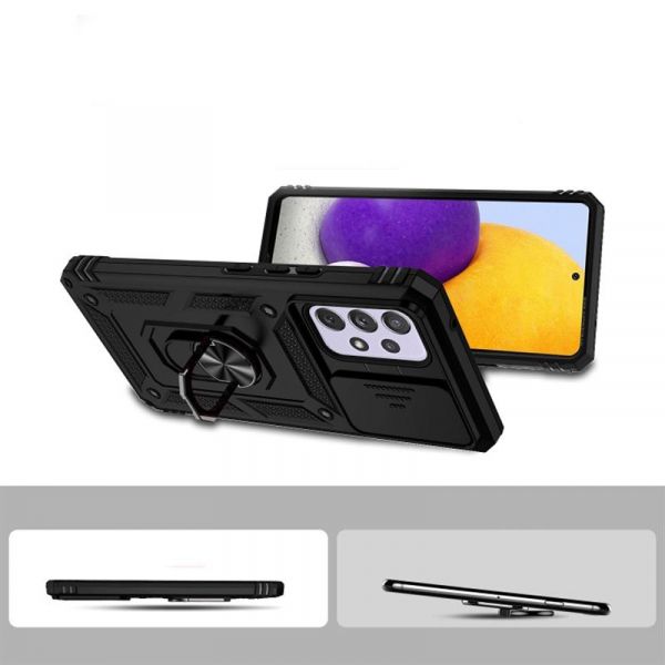 �e���-�������� BeCover Military ��� Samsung Galaxy A13 SM-A135 Black (707393) - �������� 3