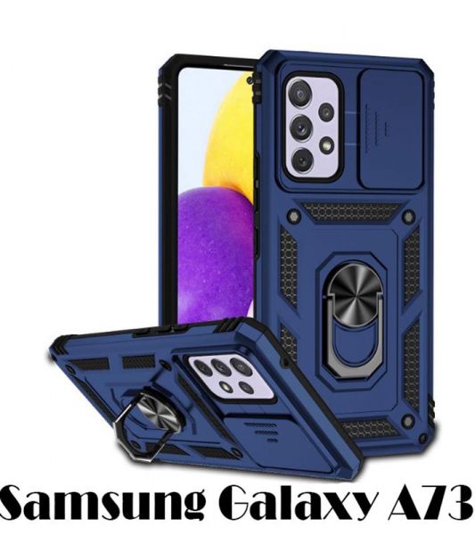 - BeCover Military  Samsung Galaxy A73 SM-A736 Blue (707382) -  1