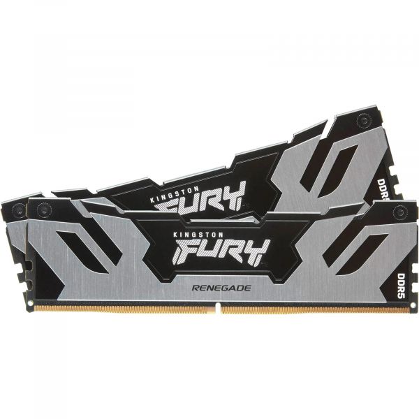 ������ ������ DDR5 2x16GB/6400 Kingston Fury Renegade Silver (KF564C32RSK2-32) - �������� 2