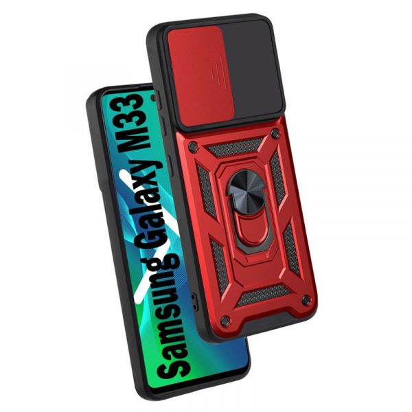 �e���-�������� BeCover Military ��� Samsung Galaxy M33 SM-M336 Red (707389) - �������� 1