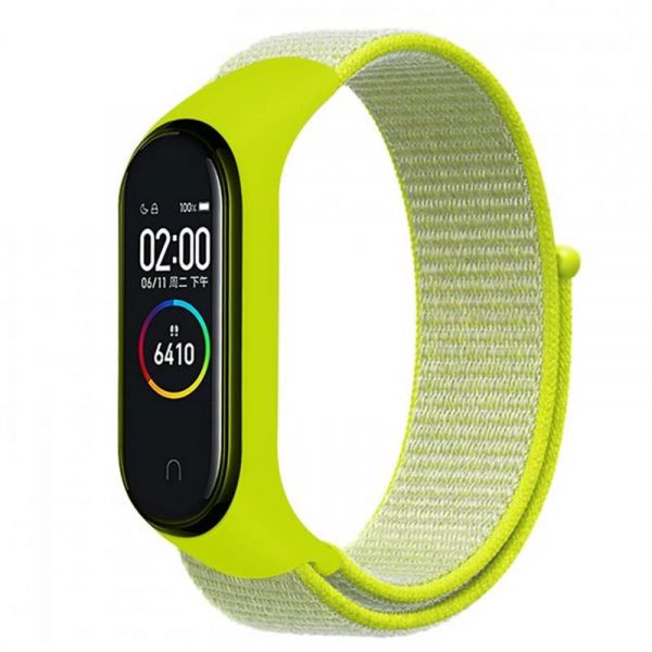 ������� BeCover Nylon Style ��� Xiaomi Mi Smart Band 7 Lime (707662) - �������� 1