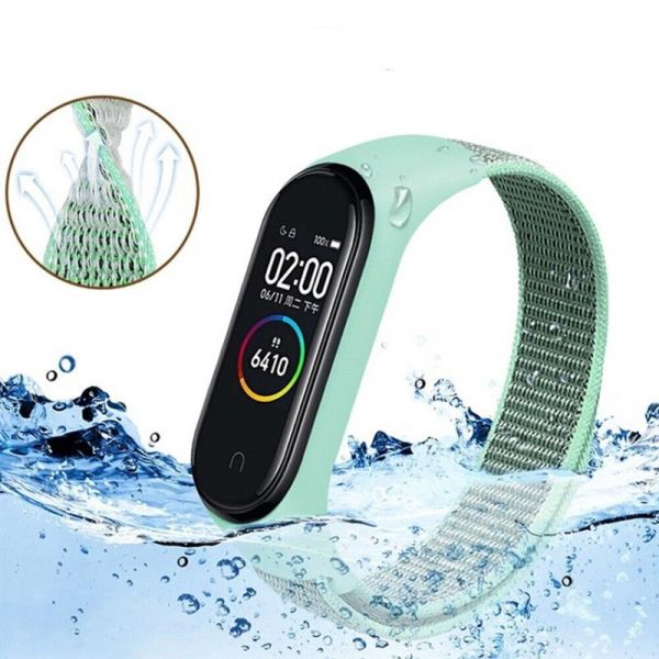 ������� BeCover Nylon Style ��� Xiaomi Mi Smart Band 7 Lime (707662) - �������� 3