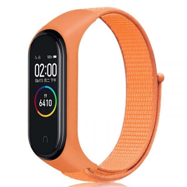 ������� BeCover Nylon Style ��� Xiaomi Mi Smart Band 7 Orange (707665) - �������� 1
