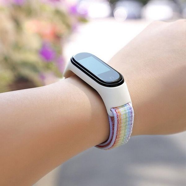 ������� BeCover Nylon Style ��� Xiaomi Mi Smart Band 7 Rainbow (707668) - �������� 2