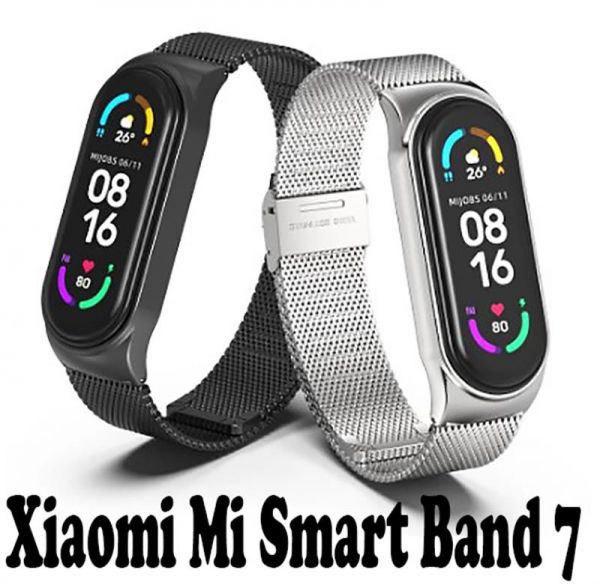 ������� �� ������ �������� BeCover Metal ��� Xiaomi Mi Smart Band 7 Black (707493) - �������� 2