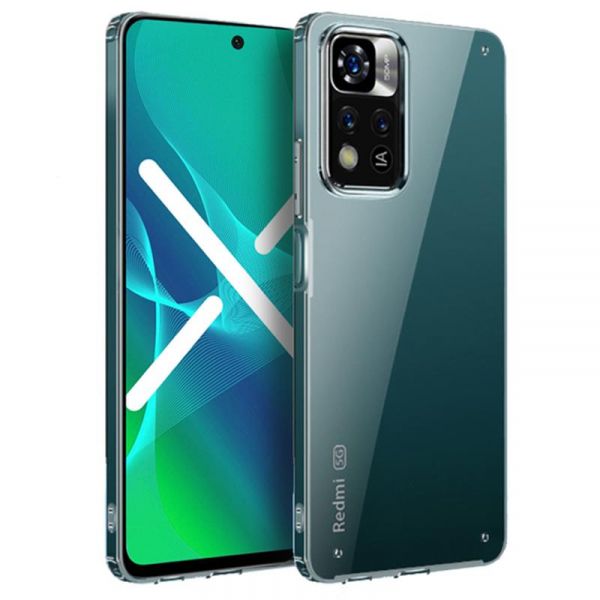 �����-�������� BeCover ��� Xiaomi Redmi Note 11 4G Transparancy (707635) - �������� 4