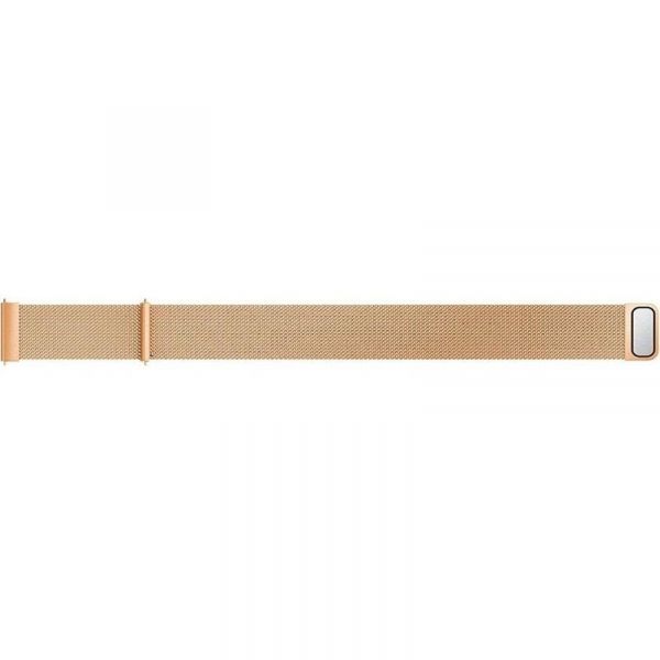  BeCover Milanese Style  Samsung Galaxy (20mm)/Watch 5/ Watch 4 40/44mm/Watch 42mm/Watch Active/Active 2 40/44mm/Watch 3 41mm/Gear S2/Classic/Gear Sport Rose Gold (707676) -  3