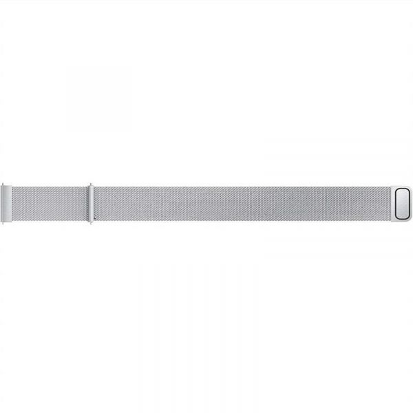  BeCover Milanese Style  Xiaomi Amazfit Bip (20mm) Lite/Bip S Lite/GTR 42mm/GTS/TicWatch S2/TicWatch E/GTS 3/GTS 2 mini Silver (707683) -  4