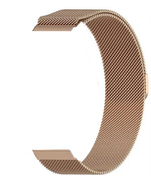������� BeCover Milanese Style ��� Amazfit Stratos (22mm)/Stratos 2/2S/3/Amazfit GTR 2/Amazfit GTR 47mm/Amazfit GTR Lite 47mm/Amazfit Nexo/Amazfit Pace/Amazfit GTR 3 Pro Brown (707728) - �������� 1