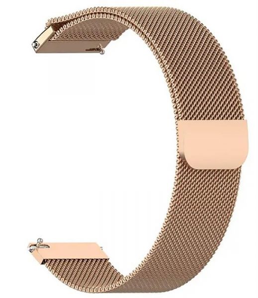 ������� BeCover Milanese Style ��� Amazfit Stratos (22mm)/Stratos 2/2S/3/Amazfit GTR 2/Amazfit GTR 47mm/Amazfit GTR Lite 47mm/Amazfit Nexo/Amazfit Pace/Amazfit GTR 3 Pro Brown (707728) - �������� 2