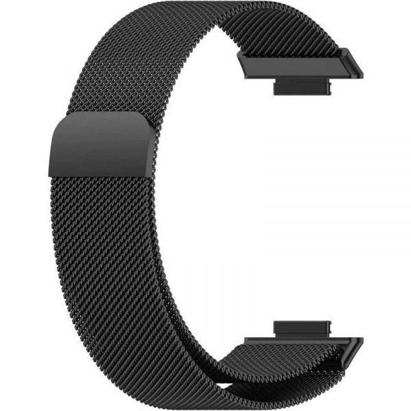 ������� BeCover Milanese Style ��� Samsung Galaxy Watch 4 Classic 42 (22mm)/46mm/Watch 46mm/Watch 3 45mm/Gear S3 Classic/Gear S3 Frontier Black (707783) - �������� 3