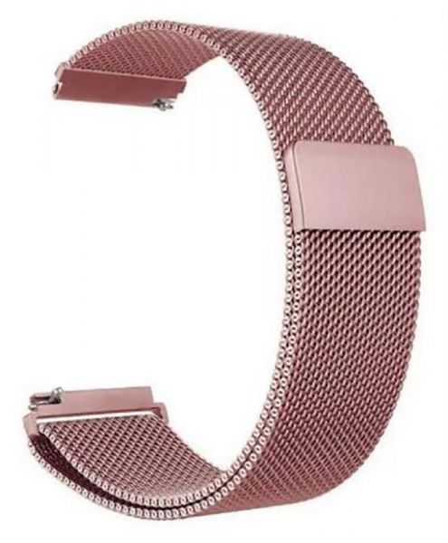 ������� BeCover Milanese Style ��� Samsung Galaxy Watch 4 Classic 42 (22mm)/46mm/Watch 46mm/Watch 3 45mm/Gear S3 Classic/Gear S3 Frontier Red Wine (707789) - �������� 1