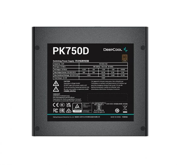 ���� �������� DeepCool PK750D (R-PK750D-FA0B-EU) 750W - �������� 3