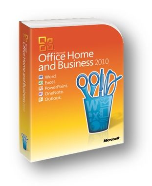 MS Office 2010 Home and Business 32-bit/x64 Ukrainian DVD BOX (T5D-00412) -  1