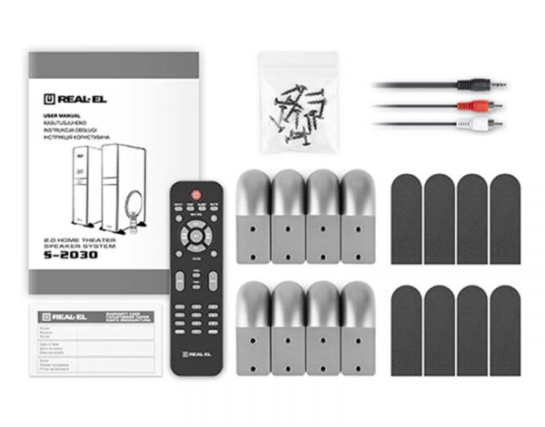 ������������ ������� REAL-EL S-2030 Black - �������� 10