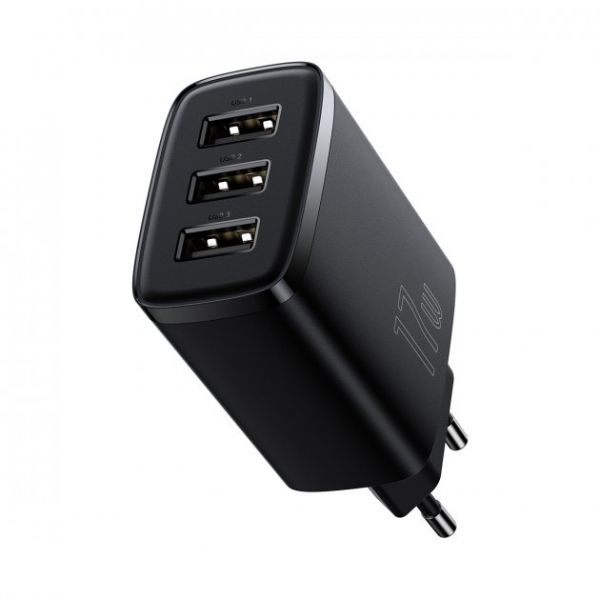    Baseus Compact 17W (3 USB) Black (CCXJ020101) -  4