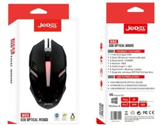 ���� Jedel M66 Black USB - �������� 2