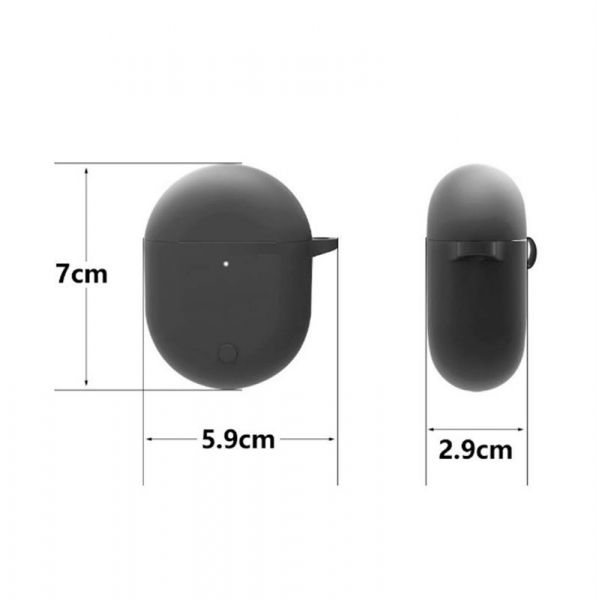����� BeCover Silicon ��� Xiaomi Redmi Buds 3 Pro Black (707461) - �������� 5