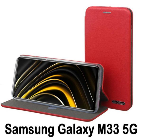 �e���-������ BeCover Exclusive ��� Samsung Galaxy M33 5G SM-M336 Burgundy Red (707943) - �������� 1
