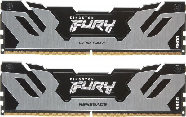 ������ ������ DDR5 2x48GB/6400 Kingston Fury Renegade Silver (KF564C32RSK2-96) - �������� 1