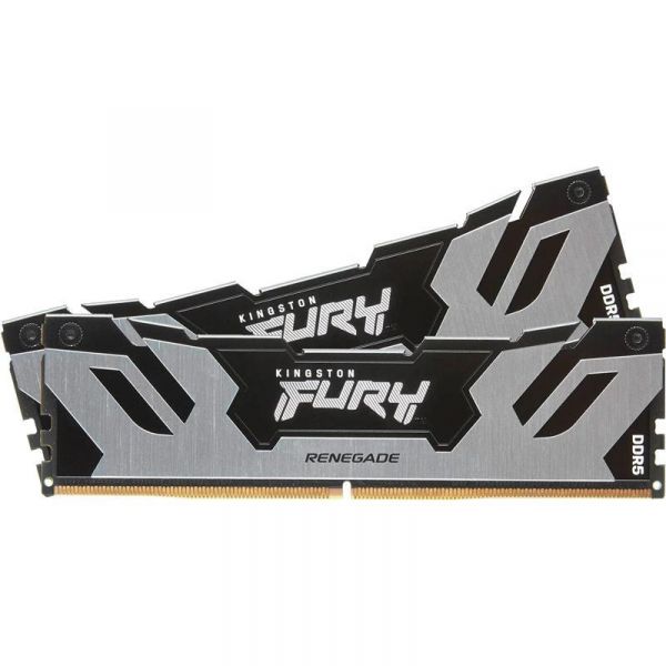 ������ ������ DDR5 2x48GB/6400 Kingston Fury Renegade Silver (KF564C32RSK2-96) - �������� 2