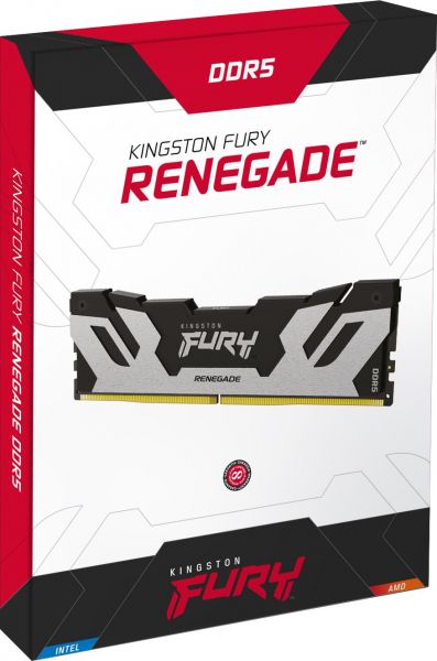 ������ ������ DDR5 2x48GB/6400 Kingston Fury Renegade Silver (KF564C32RSK2-96) - �������� 7
