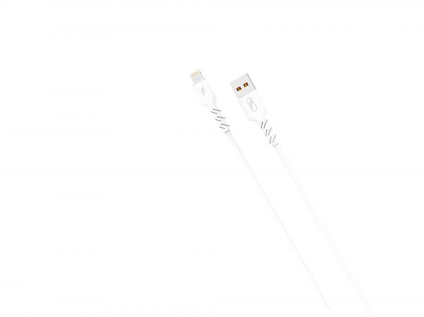  SkyDolphin S07L TPE High Elastic Line USB - Lightning 1, White (USB-000593) -  1