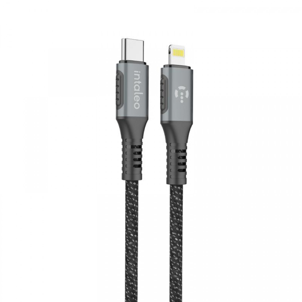 ������ Intaleo CBGPD30WTL1 USB-Lightning 1.2� Grey (1283126518089) - �������� 1