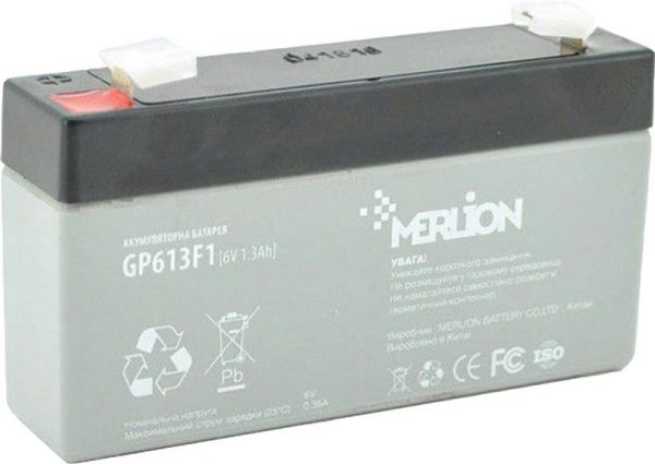      Merlion 6V 1.3AH (GP613F1/05996) AGM -  1