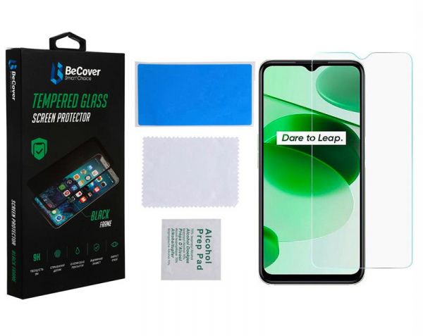   BeCover  Realme C35 Crystal Clear Glass 3D (708129) -  3