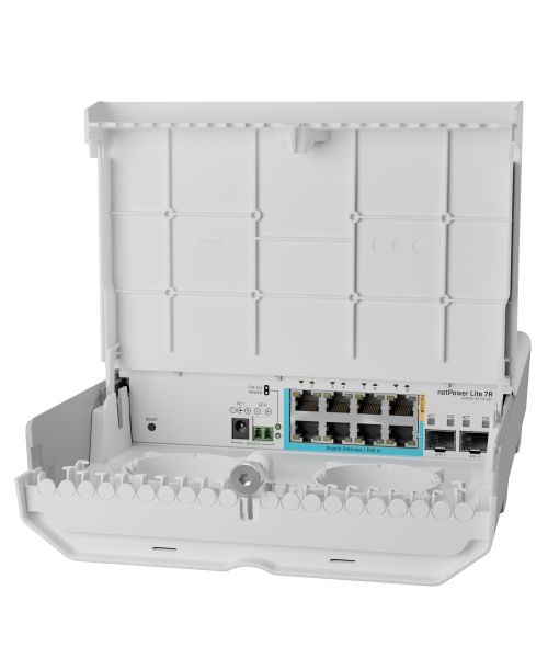  MikroTik netPower Lite 7R (CSS610-1GI-7R-2S+OUT) -  1