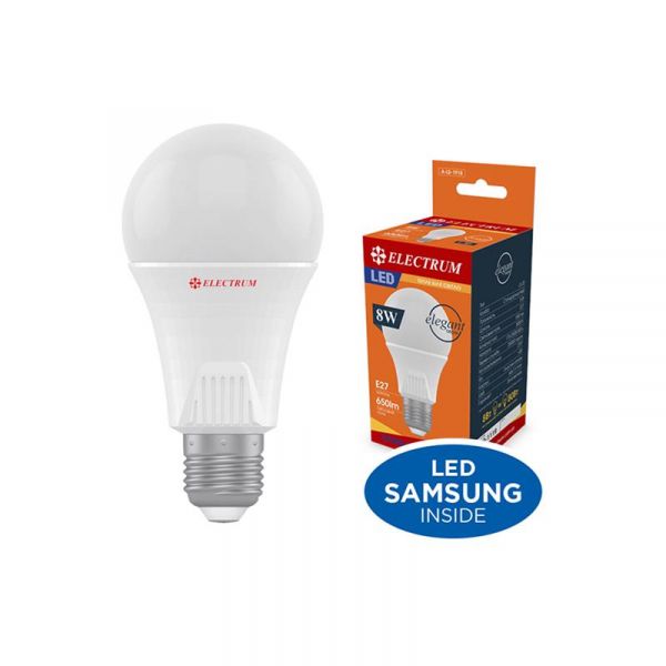 ����� ������������ ����������� Electrum 8W E27 3000K A-LS-1918 - �������� 1