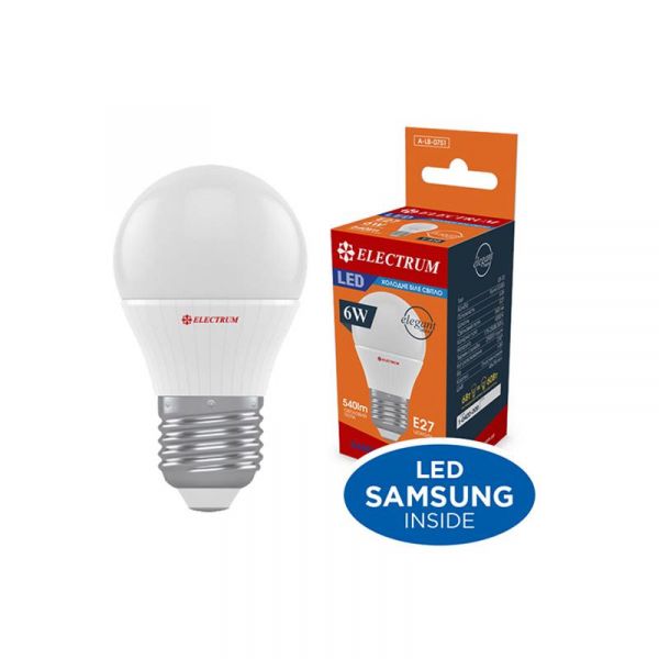 ����� ���������� ���� Electrum 6W E27 4000K (A-LB-0751) - �������� 1