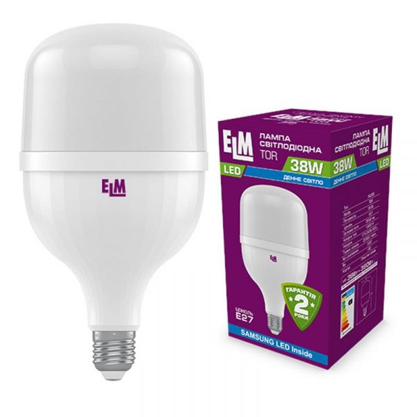 ����� ���������� ���������� ELM 38W E27 6500K (18-0190) - �������� 1