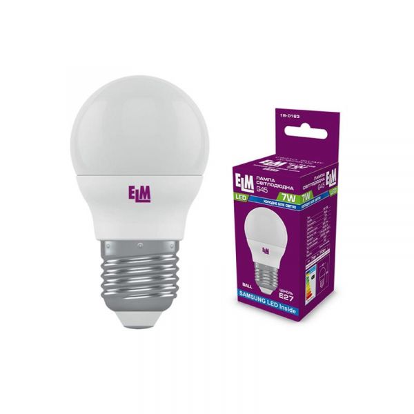 ����� ���������� ���� ELM 7W E27 4000K (18-0163) - �������� 1