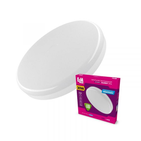 ���������� ��������-���������� ��������� ������������ ������� ELM 30W 6500� SUNNY IP40 26-0077 - �������� 1